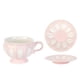 thumbnail image 2 of Juego De Tazas Y Platillos De Té Taza De Té Tazas De Té De Agua Para El Desayuno Leche Latte Rosa, 2 of 5