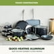 thumbnail image 4 of Juego de utensilios de cocina GreenPan Swift, 17 piezas, cerámica, sin PFAS, gris, 4 of 6