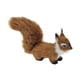 thumbnail image 4 of Adorno De Ardilla De Peluche, Decoración De Mesa, Mu?eca Animal De Simulación Navide?a, Café, 4 of 5