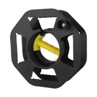 Magideal - Organizador De Cables Con Manivela Para Almacenamiento De Extensiones Eléctricas Y Líneas De Energía Enrollables Fabricado En Pp Resistente Adecuado Negro