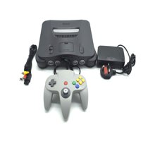 Consola De Videojuegos Nintendo 64 N64 Usada Con Control Y Cables A Juego