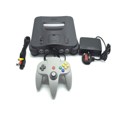 Consola De Videojuegos Nintendo 64 N64 Usada Con Control Y