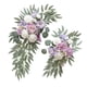 thumbnail image 2 of 2 Piezas De Flores Artificiales Para Arco De Boda, Guirnalda De Flores Para Ceremonia De Recepción, Pared Morada, 2 of 5
