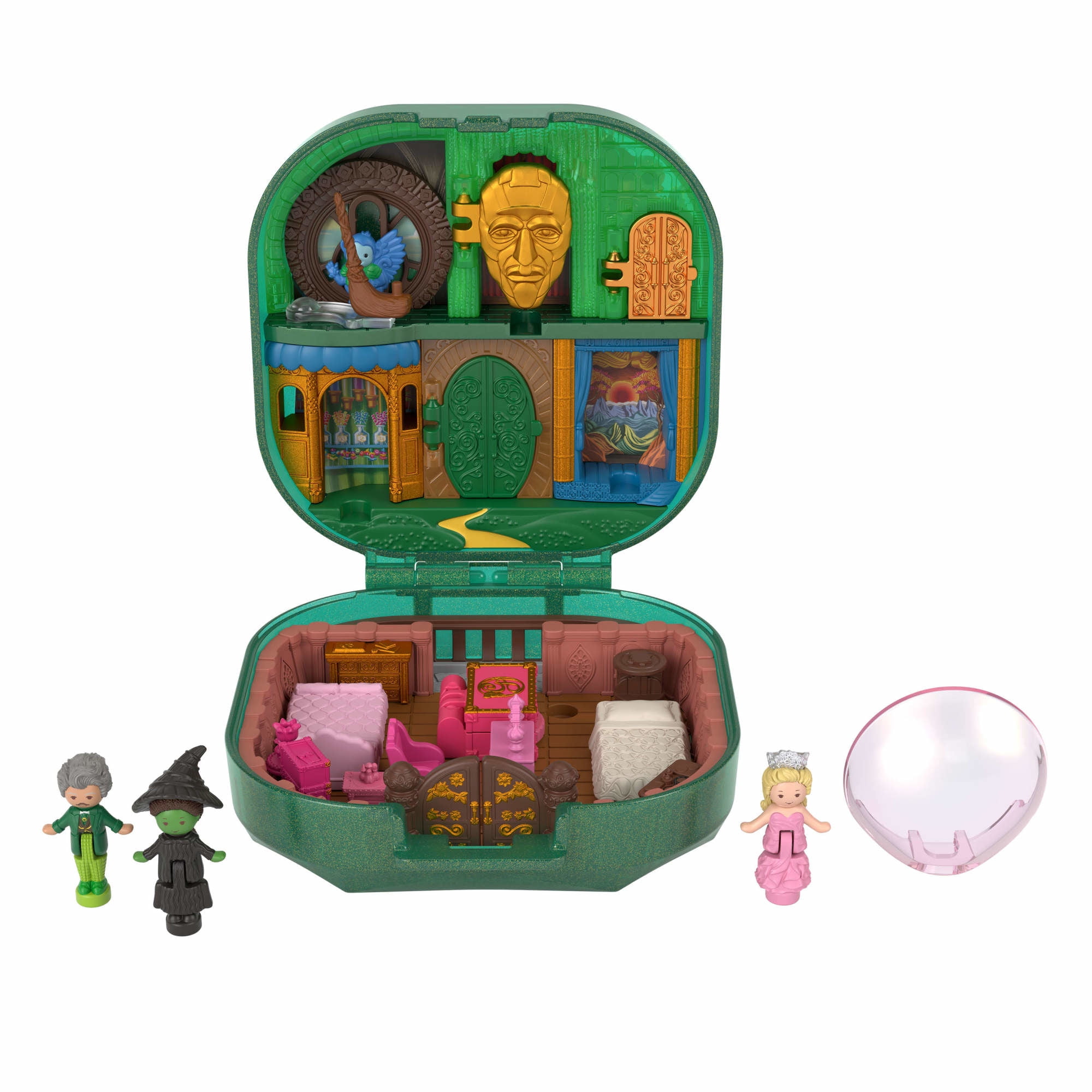 Polly Pocket - Set Collector Wicked Compacto 3 Muñecas