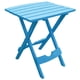 thumbnail image 1 of Mesa auxiliar para patio Adams Quik Fold de resina, 39 x 44 x 50 cm, color azul, 1 of 3