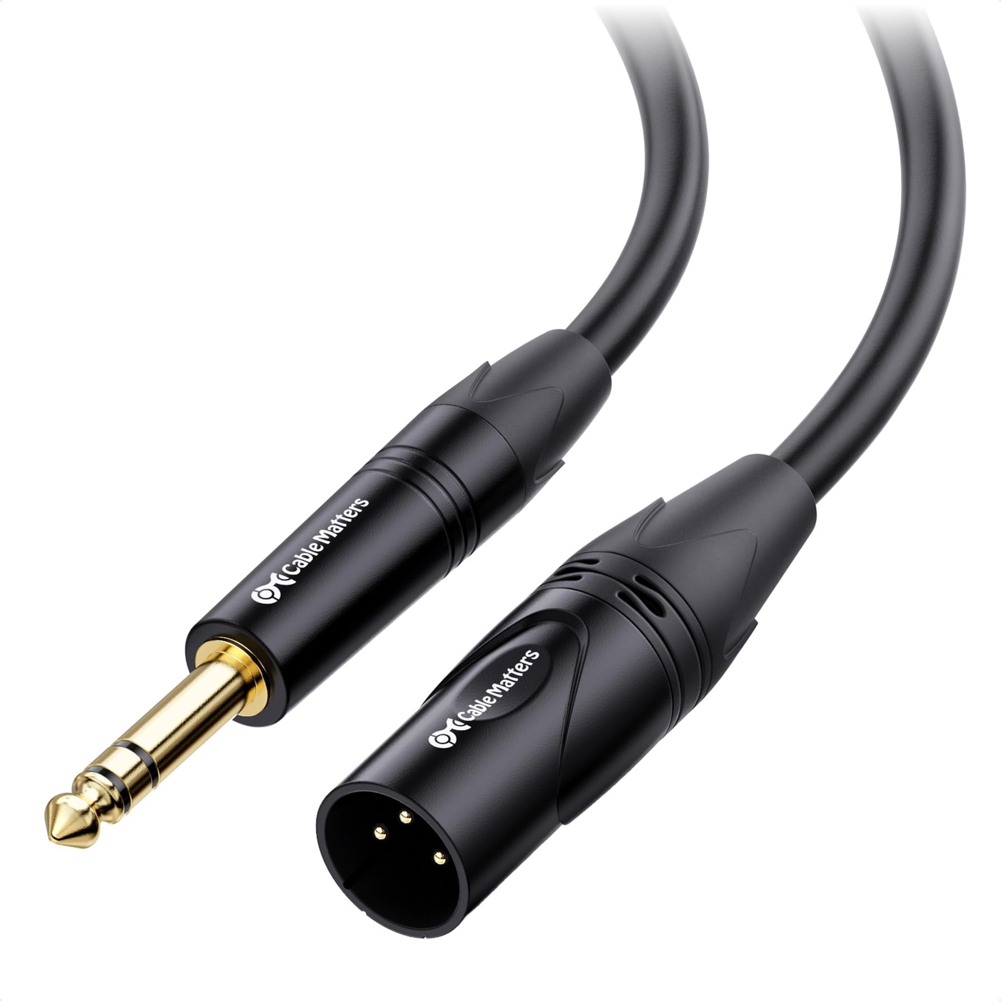Cable Trs A Xlr De Cable Matters, De 6,35 Mm A 3 M, Macho A Macho