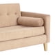thumbnail image 4 of Sofa Retro 3C Felpa 05 Beige, 4 of 6