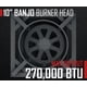thumbnail image 5 of Banjo individual profesional Wok Burner Concord con soporte de 270.000 BTU, 5 of 9