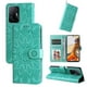 thumbnail image 2 of Funda tipo cartera FOXDOCK para Xiaomi 11T , diseño girasol en relieve, cuero PU, cierre magnético, soporte y tarjetero, 2 of 5