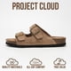 thumbnail image 3 of Sandalias de cuero genuino Venita Chestnut para mujer de Project Cloud, 3 of 6