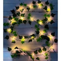 Shop E-Home - Cortina Hoja Solar 5 Metros Luces Led Guirnalda Navidad Boda