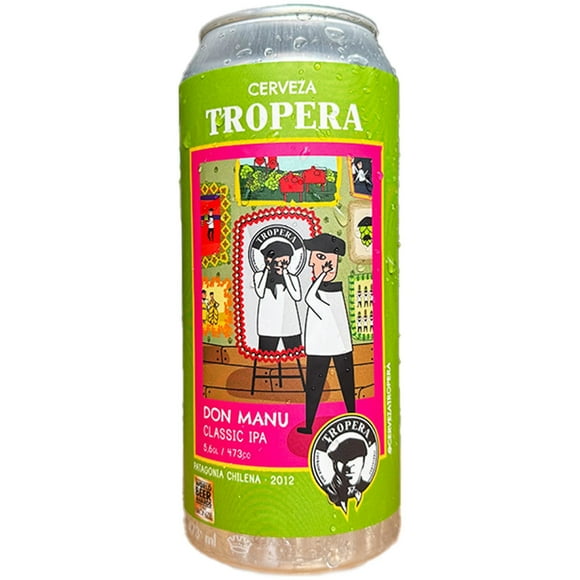 Cerveza Lata Artesanal, 473 ml