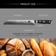 thumbnail image 5 of Cuchillo de Pan SHAN ZU 20 cm Damasco con Borde Serrado Ondulado, 5 of 7
