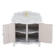 thumbnail image 3 of Gabinete de Lavabo de Madera para Casa de Muñecas, Accesorios de Baño, 3 of 3