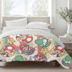 thumbnail image 2 of Mario Bedding Sets Bed Cartoon Duvet Cover Lightweight 3 Piece Bet Sets for Kids Boys Girls, 2 of 5