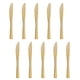 thumbnail image 5 of Vajilla Robusta Para Postres Tienda Fiestas Bodas 10x Cubiertos Dorados, 5 of 5