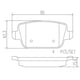thumbnail image 1 of Pastillas Freno para auto MOTAQUIP LVXL1294, 1 of 4