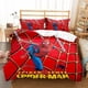 thumbnail image 2 of Marvel Spiderman Superhero Quilt Duvet Cover Set Bedding 3-Piece Bedding Set, 2 of 5