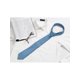 thumbnail image 5 of Corbata Formal de Rayas Estrechas de Color Sólido para Hombre INSPIRE CHIC, Traje de Graduación, Azul Acero, 5 of 5