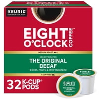 Eight O'Clock Coffee - Coffee Eight O'Clock The Original Decaf K-Cup, Cápsulas X32