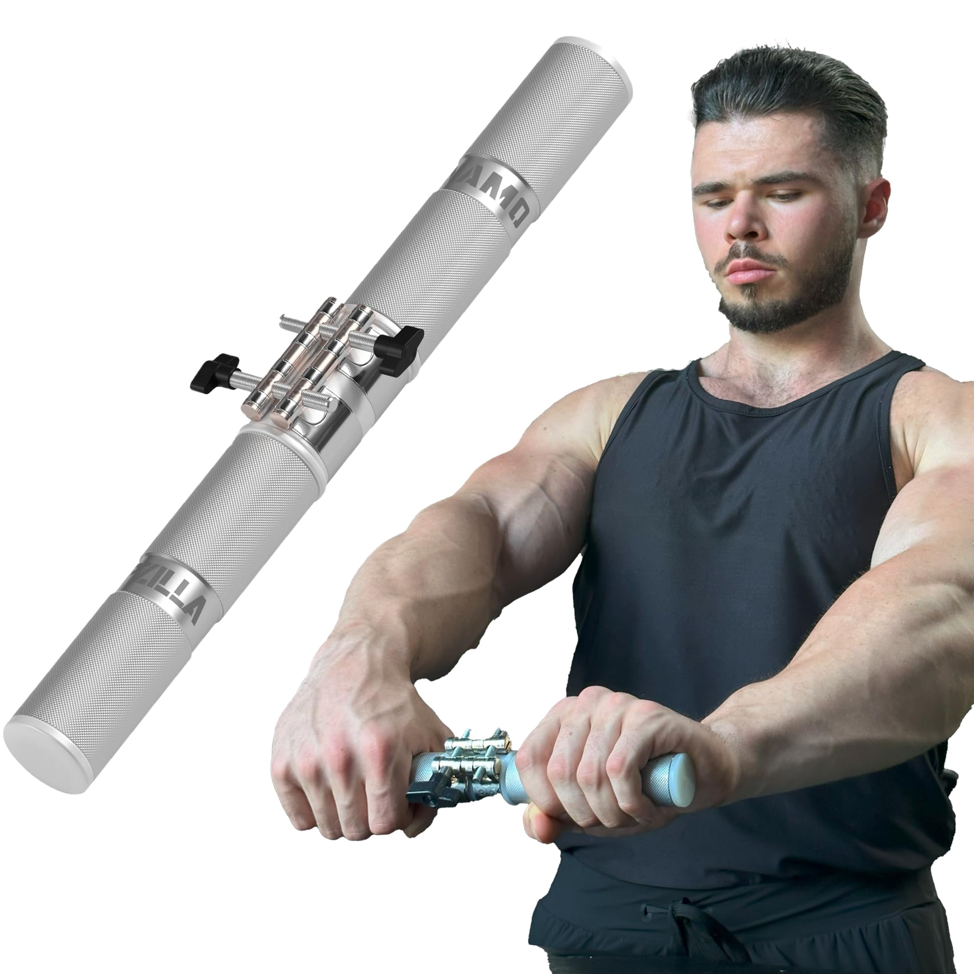 Fortalecedor De Antebrazos Gripzilla Dynamo Para Entrenamiento De Muñeca Para Hombres Y Mujeres