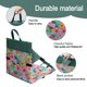 thumbnail image 4 of Cojín plegable impermeable para gradas con estampado floral JLDTOP, 4 of 9