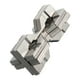 thumbnail image 1 of Puzzle BePuzzled Reloj de Arena Hanayama Metal Nivel 6 Mensa 12+, 1 of 3