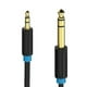 thumbnail image 1 of Cable De 6,35 Mm Macho A 3,5 Mm Jack Auxiliar Estéreo, 1 of 3
