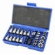 thumbnail image 1 of Juego Dados Torx Estrella 3/8 Hembra Macho 34 Pcs Crownman Color Cromado, 1 of 3