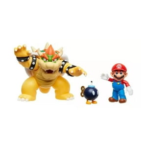 Genérico - Juguete Figuras Set Batalla Lava Browser Mario Bros Infantil