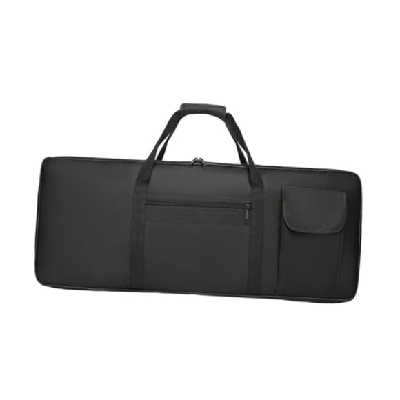 Case De Piano Eléctrico Acolchado Bolsa De Concierto De Piano De Teclado 61Key Para El Rendimiento Del Tour