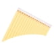 thumbnail image 3 of Panpipe C Key Instrumento Musical De Viento De Madera Resina Fácil De Tocar Para Principiantes, 3 of 5