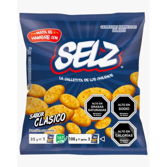 Galletas Saladas Mini Bolsa, 35 g