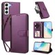 thumbnail image 2 of Funda con Billetera para [Samsung Galaxy S22 Plus] con Bolsillo Zipper y Tarjetero Violeta, 2 of 6