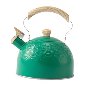 Bothyi - Hervidor Con Silbido De Acero Inoxidable, 2,5 L, Con Asa, Para Picnic, Cocina, Senderismo