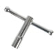 thumbnail image 2 of Herramientas de afinación de batería, hardware ergonómico para bateristas, metal, ligero, profesional, universal, llave de afinación de batería, acces, 2 of 5