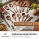 thumbnail image 2 of Set de utensilios de cocina Woodenhouse de teca, 2 of 3