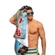 thumbnail image 5 of Ferdinand Toalla de playa de secado rápido con diseño temático, regalo para mujeres y niñas, ideal para cumpleaños, fans, amantes de la música, uso en la playa o al aire libre, 78 × 160 cm, 5 of 6