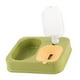 thumbnail image 3 of Comedero Y Bebedero Para Gatos, Juego De Cuencos De Agua Y Comida Para Perros Pequeños, Medianos Y Gatos, Color Verde, 3 of 5