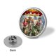 thumbnail image 3 of Jumanji-Theme Round Button Badge: Premium Metal Construction, Ideal for High-End Events 2.8 cm, 3 of 6