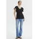 thumbnail image 3 of Polera Mujer Pata Botón Blanco, 3 of 4