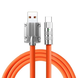 Gen - Cable Usb Tipo C Carga Resistente Grueso Reforzado Rapida Multicolor