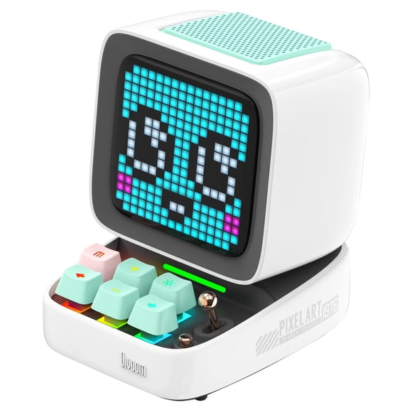 Altavoz Bluetooth Divoom Ditoo Pixel Art Gaming Blanco