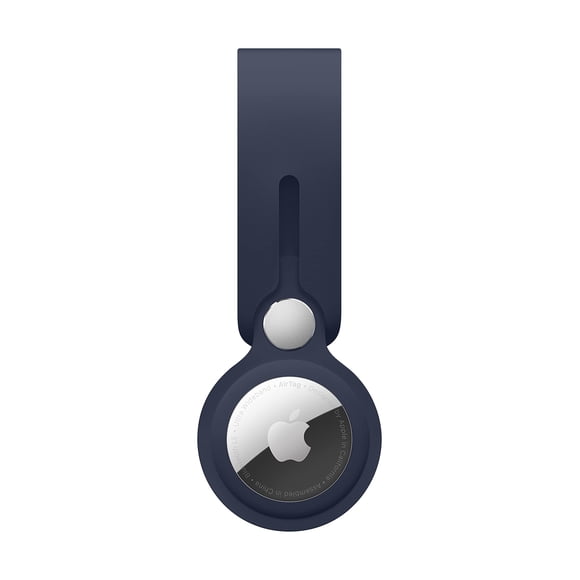 AirTag Loop Apple de poliuretano de color azul marino oscuro