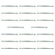 thumbnail image 2 of 20x Clips De Conexión De Enrejado Para Plantas En Crecimiento Con Flores Brazos De Estaca Para Jaula De Tomates 1,1 Cm X 30 Cm, 2 of 3