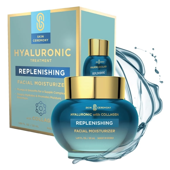 Hidratante facial Skin Ceremony 50 ml Ácido hialurónico y colágeno