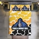 thumbnail image 2 of Black Yellow Cow Print Gorilla Tag Comforter Set Soft 3 Pcs Twin Bedding Sets Thicken for All Season, 2 of 5