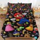 thumbnail image 1 of Super Mario Duvet Cover Set 3 Piece Bedding Set Double Sided Printing Decorative Comforter Cover Set, 1 of 5