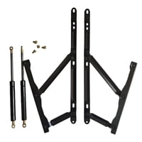 Bothyi - 2 Piezas De Bisagras De Cama Elevables Con Mecanismo De Almacenamiento Para Sofá Plegable Que Ahorra Esfuerzo