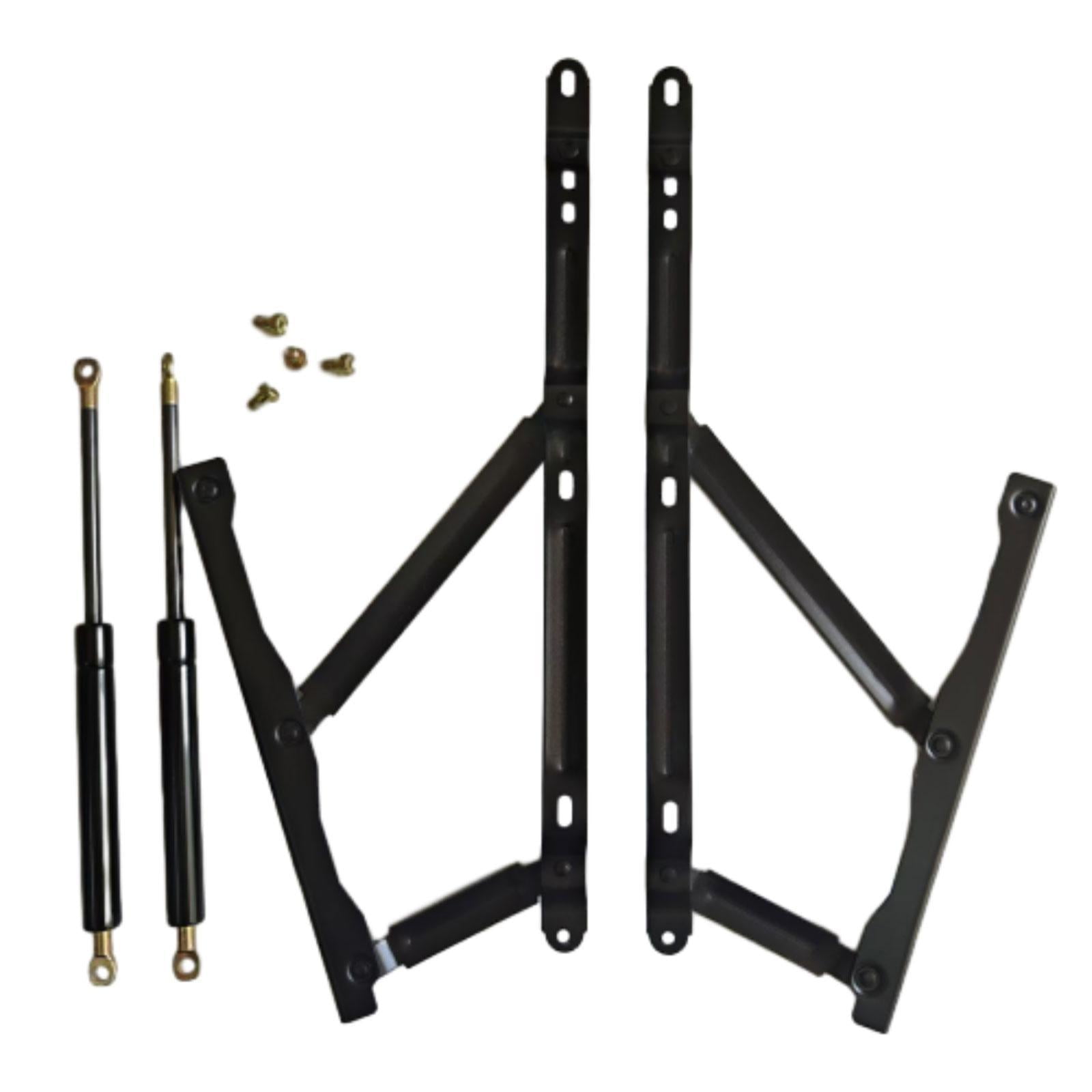 Bothyi - 2 Piezas De Bisagras De Cama Elevables Con Mecanismo De Almacenamiento Para Sofá Plegable Que Ahorra Esfuerzo